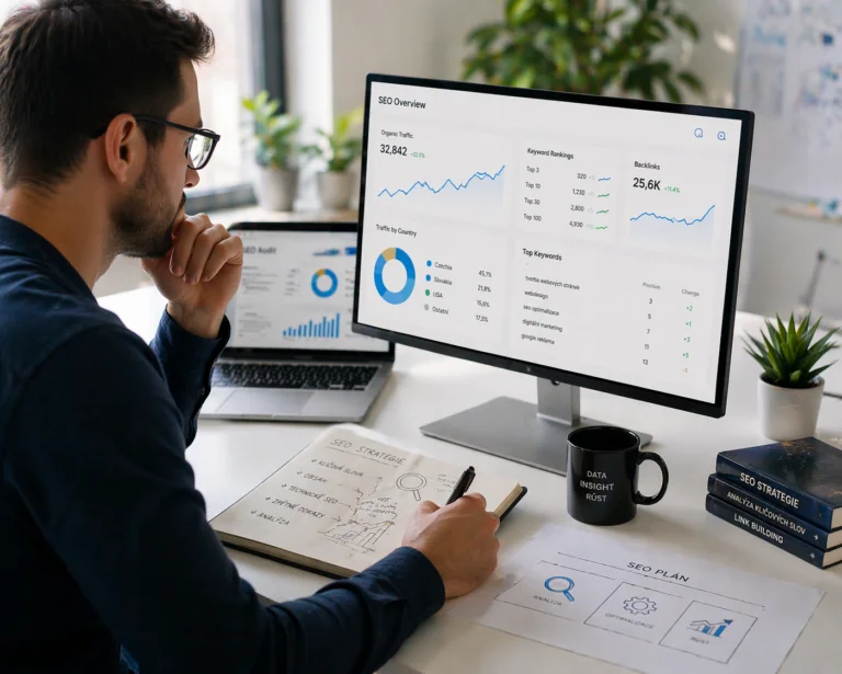 SEO optimalizace – analýza dat a výkonu webu